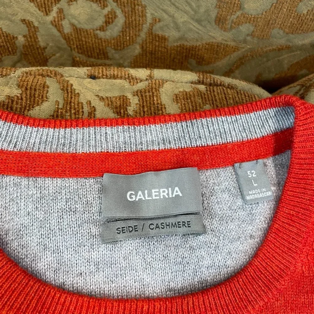 Silk Cashmere Blend Super Luxury European Sweater - Picture 2 of 12